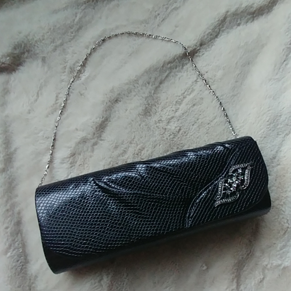 Black Bijoux Terner clutch